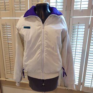 Columbia White & Purple Thinsulate Snow/Ski Jacket  Size L